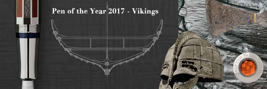 Garf von Faber-Castell - Pen of the Year 2017 - Vikings / Wikinger