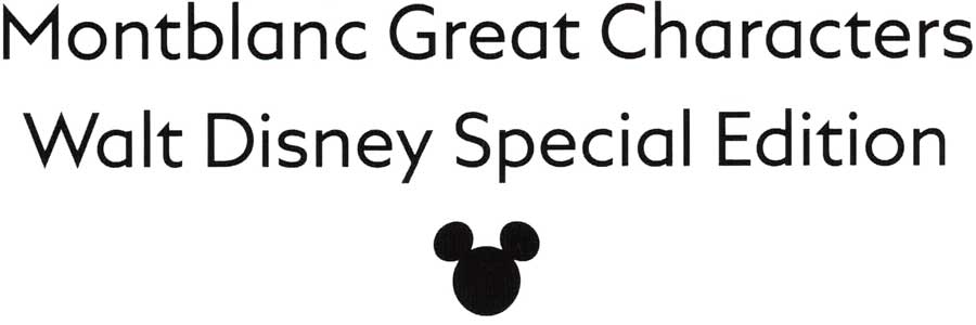 Montblanc Walt Disney Great Character 2019